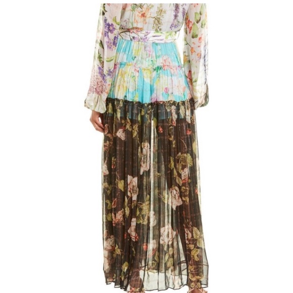 NEW Rococo Sand Trinity Maxi SUMMER DETAILED FLORAL Dress SIZE XS STUNNING DEESS - Picture 3 of 5
